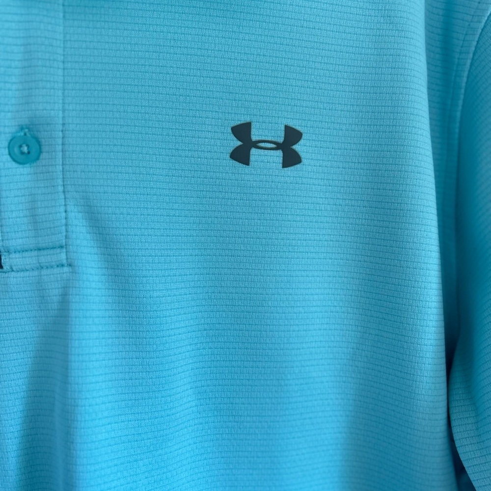 Men’s Light Blue Under Armour Polo